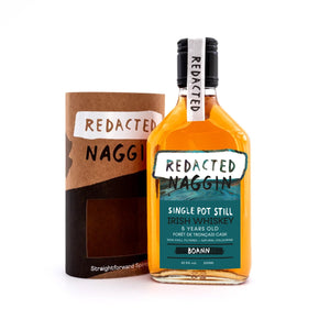 5 Year Old Boann Single Pot Still Irish Whiskey Naggin by Redacted