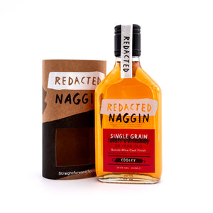 Irish Whiskey Naggin by Redacted Whiskey