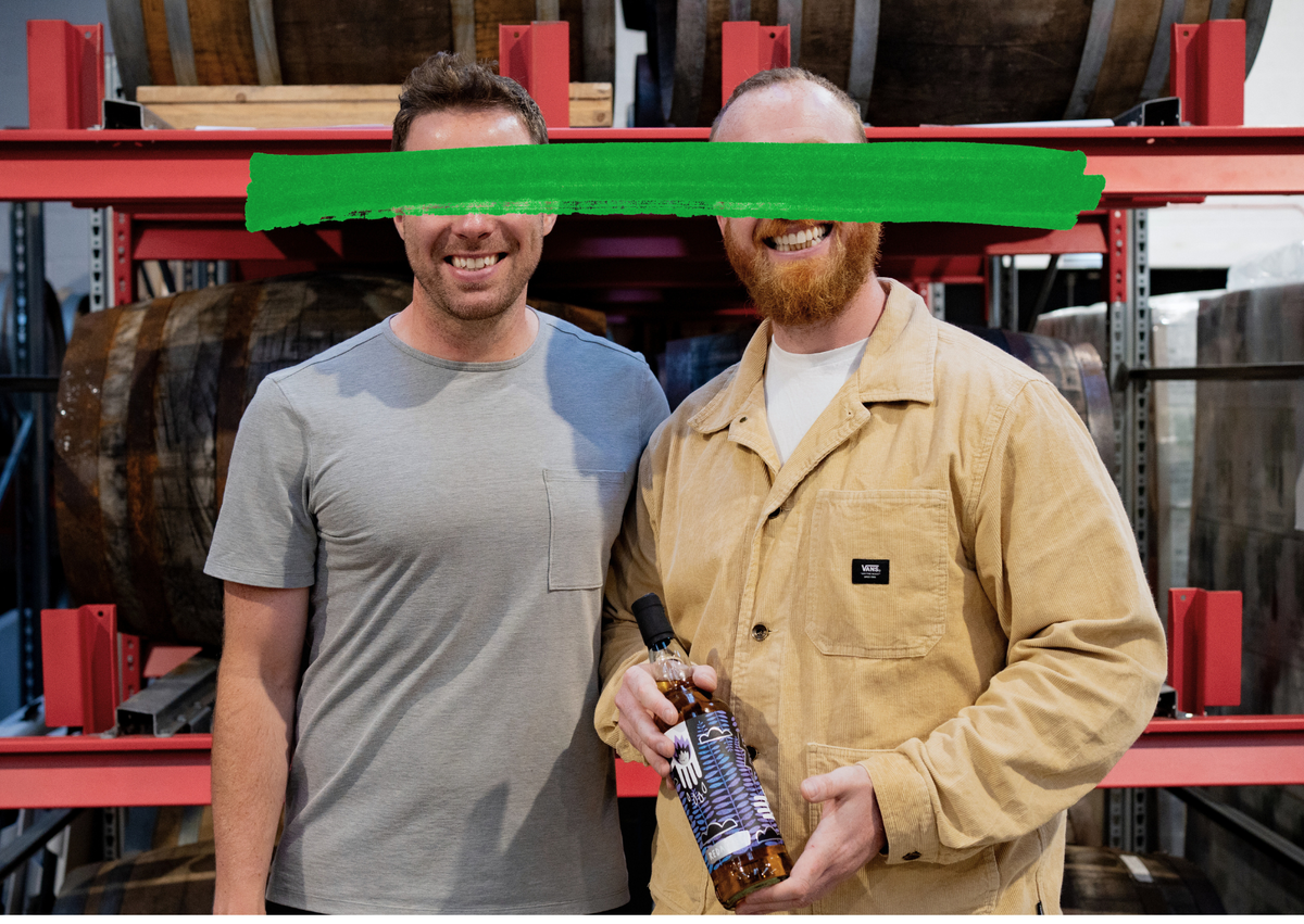 Ronan Collins & Micheal Cowman Redacted Whiskey Founders