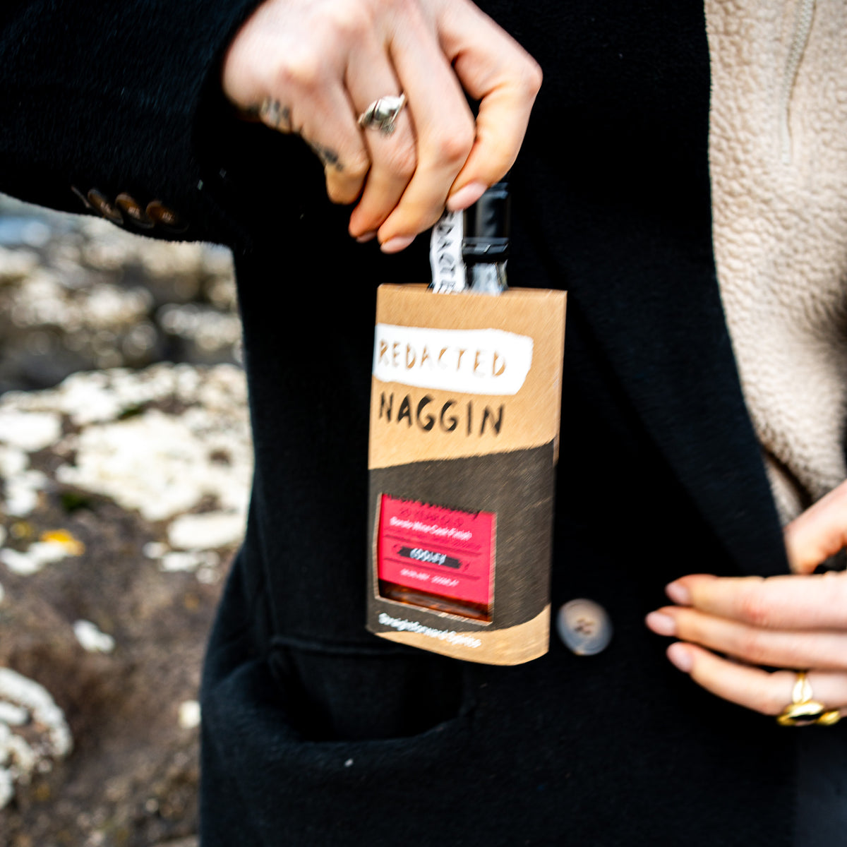 Pocket sized whiskey naggin by Redacted